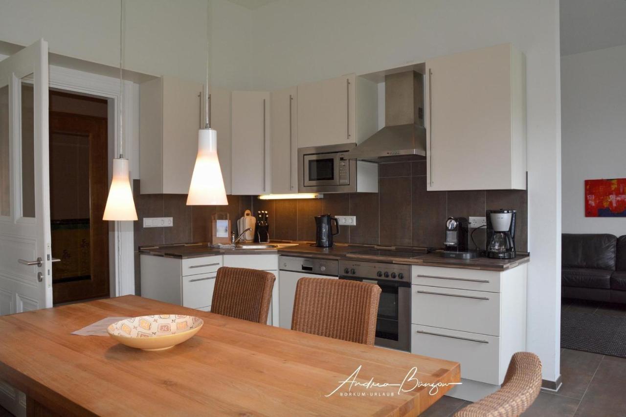 Villa-Emilie-Wohnung-Augustine Borkum Bagian luar foto