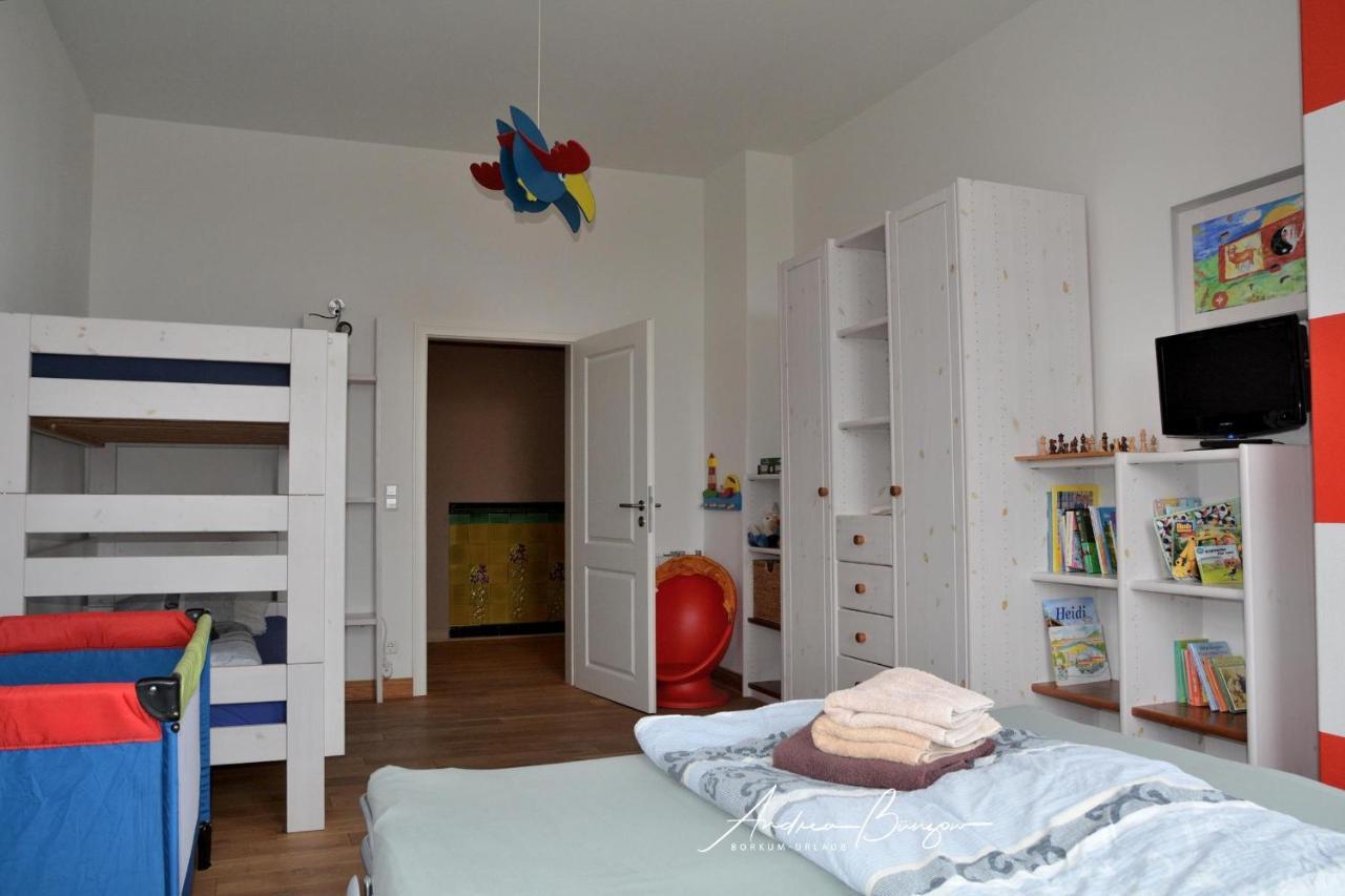 Villa-Emilie-Wohnung-Augustine Borkum Bagian luar foto