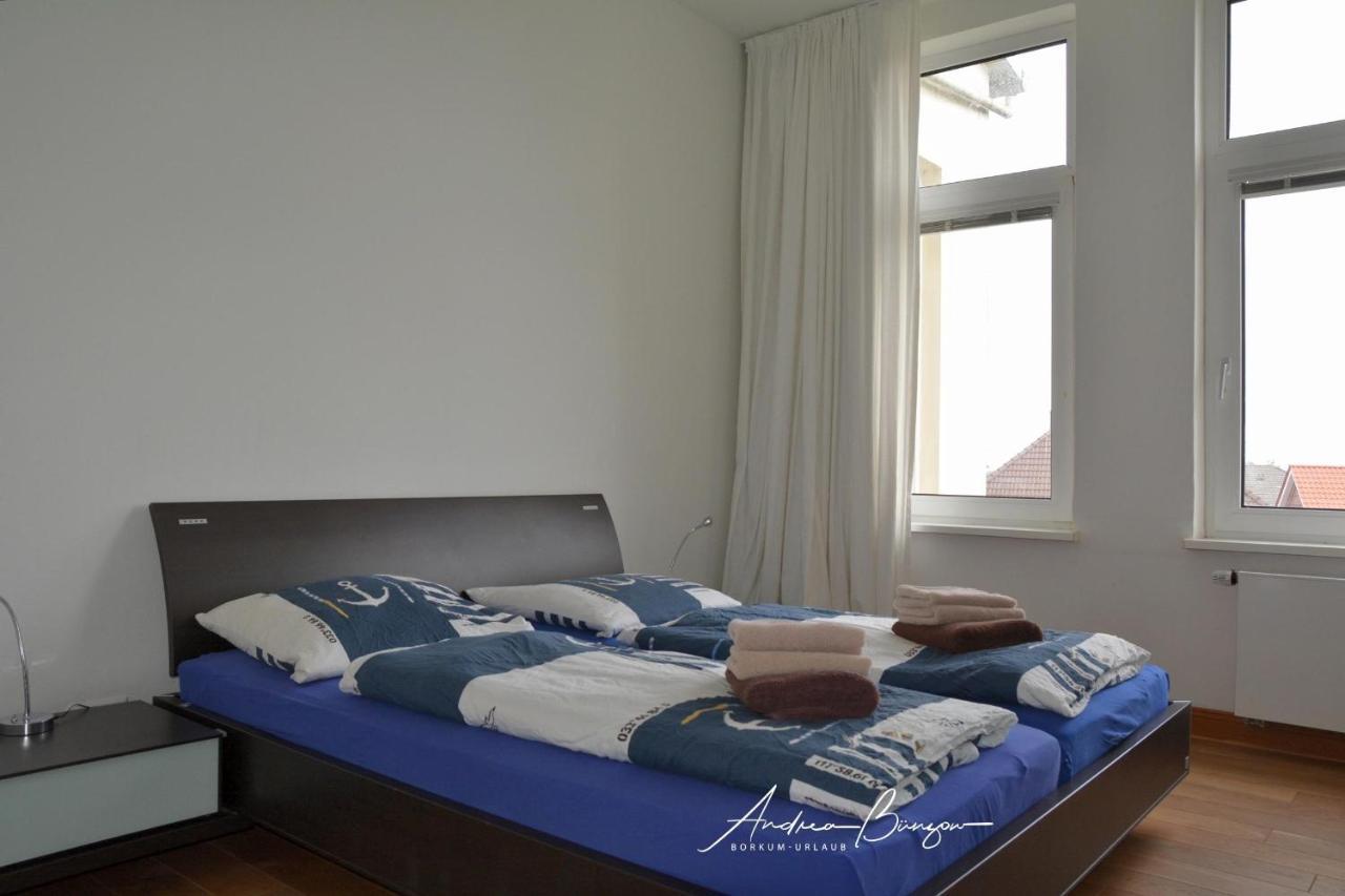 Villa-Emilie-Wohnung-Augustine Borkum Bagian luar foto